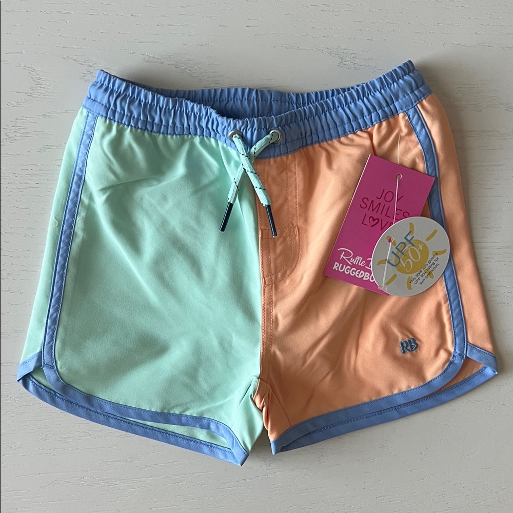 Rufflebutts Ruggedbutts Boys Swim Trunks 2T 3T 4T 5 6